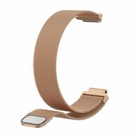 Milanese bandje - Small - Champagne goud - Garmin Approach S20