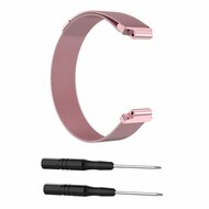 Milanese bandje - Large - Ros&eacute; goud - Garmin Approach S20