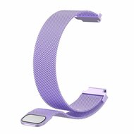 Milanese bandje - Large - Paars - Garmin Approach S20