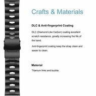 Titanium schakelband - Zilver - Garmin Fenix 9 / 9 pro - 47mm