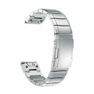 Stainless steel schakelband - Zilver - Garmin Fenix 9 / 9 pro - 47mm