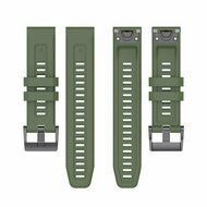 Siliconen sportbandje - Leger groen - Garmin Fenix 9 / 9 pro - 47mm