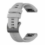 Siliconen sportbandje - Grijs - Garmin Fenix 9 / 9 pro - 47mm