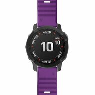 Siliconen bandje - Paars - Garmin Fenix 9 / 9 pro - 47mm