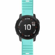 Siliconen bandje - Lichtblauw - Garmin Fenix 9 / 9 pro - 47mm