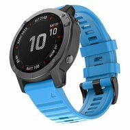 Siliconen bandje - Blauw - Garmin Fenix 9 / 9 pro - 47mm