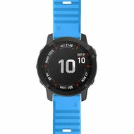 Siliconen bandje - Blauw - Garmin Fenix 9 / 9 pro - 47mm