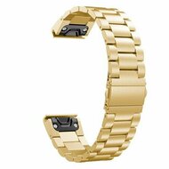 Stalen schakelband - Goud - Garmin Fenix 9 / 9 pro - 43mm