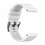 Siliconen sportbandje - Wit - Garmin Fenix 9 / 9 pro - 43mm