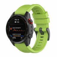 Siliconen sportbandje - Groen - Garmin Fenix 9 / 9 pro - 43mm