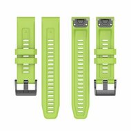 Siliconen sportbandje - Groen - Garmin Fenix 9 / 9 pro - 43mm