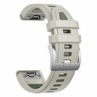 Siliconen bandje - Zandgrijs - Garmin Fenix 9 / 9 pro - 43mm