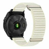 Nylon Sport Loop bandje - Sterrenlicht - Garmin Fenix 9 / 9 pro - 43mm