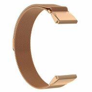 Milanese bandje - Ros&eacute; goud - Garmin Fenix 9 / 9 pro - 43mm