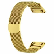 Milanese bandje - Goud - Garmin Fenix 9 / 9 pro - 43mm