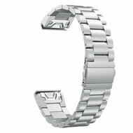 Stalen schakelband - Zilver - Garmin Fenix 9 / 9 pro - 51mm