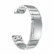Stainless steel schakelband - Zilver - Garmin Fenix 9 / 9 pro - 51mm
