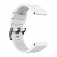 Siliconen sportbandje - Wit - Garmin Fenix 9 / 9 pro - 51mm