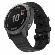 Siliconen bandje - Zwart - Garmin Fenix 9 / 9 pro - 51mm
