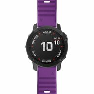 Siliconen bandje - Paars - Garmin Fenix 9 / 9 pro - 51mm
