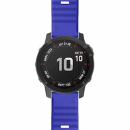 Siliconen bandje - Kobalt blauw - Garmin Fenix 9 / 9 pro - 51mm