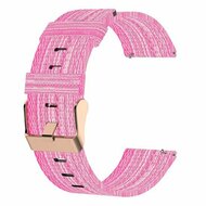 Huawei Watch GT 6 / GT 7 - 41mm  - Canvas nylon bandje - Roze