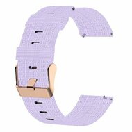 Huawei Watch GT 6 / GT 7 - 41mm  - Canvas nylon bandje - Lila