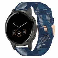 Huawei Watch GT 6 / GT 7 - 41mm  - Canvas nylon bandje - Blauw