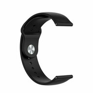 Rubberen sportband - Zwart - Huawei Watch GT 6 / GT 7 / GT 6 pro / GT 7 pro - 46mm