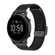 Milanese bandje met klemsluiting - Zwart - Huawei Watch GT 6 / GT 7 / GT 6 pro / GT 7 pro - 46mm