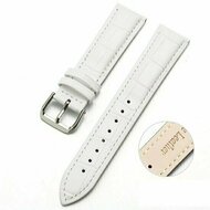 Crocodile leren bandje - Wit - Huawei Watch GT 6 / GT 7 / GT 6 pro / GT 7 pro - 46mm