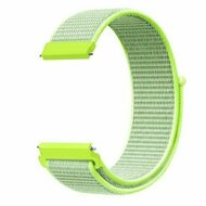Sport Loop nylon bandje - Geel - Huawei Watch GT 6 / GT 7 / GT 6 pro / GT 7 pro - 46mm
