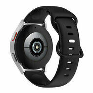 Solid color sportband - Zwart - Huawei Watch GT 6 / GT 7 / GT 6 pro / GT 7 pro - 46mm
