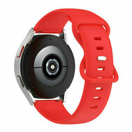 Solid color sportband - Rood - Huawei Watch GT 6 / GT 7 / GT 6 pro / GT 7 pro - 46mm