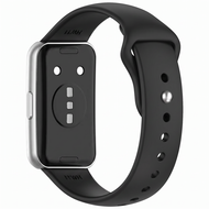 Siliconen bandje - Zwart - Huawei Band 11 / 11 pro