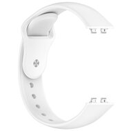 Siliconen bandje - Wit - Huawei Band 11 / 11 pro
