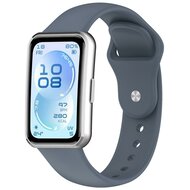 Siliconen bandje - Grijsblauw - Huawei Band 11 / 11 pro