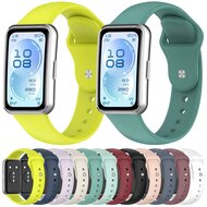 Siliconen bandje - Lichtroze - Huawei Band 11 / 11 pro