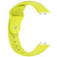 Siliconen bandje - Groen - Huawei Band 11 / 11 pro