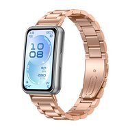 Stalen schakelband - Ros&eacute; goud - Huawei Band 11 / 11 pro