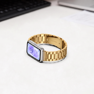 Stalen schakelband - Goud - Huawei Band 11 / 11 pro