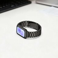 Stalen schakelband - Zwart - Huawei Band 11 / 11 pro