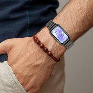 Stalen schakelband - Zwart - Huawei Band 11 / 11 pro