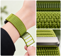 Nylon ribbelbandje - Pastel paars - Huawei Band 11 / 11 pro