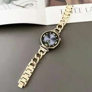 Huawei Watch GT 6 / GT 7 - 41mm  - Metalen quick-release ketting band - Goud