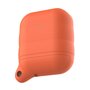 AirPods 1/2 hoesje siliconen waterproof series - soft case - oranje