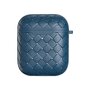 AirPods 1/2 hoesje PU Wave Series - soft case - blauw