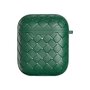 AirPods 1/2 hoesje PU Wave Series - soft case - groen