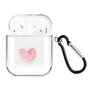 AirPods 1/2 hoesje Painting series - hard case - Red heart - Schokbestendig