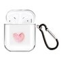 AirPods 1/2 hoesje Painting series - hard case - Red heart - Schokbestendig AirPods 1/2 hoesje Painting series - hard case - Red heart - Schokbestendig